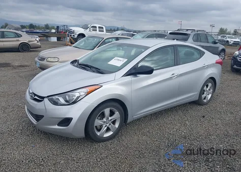 2013 Hyundai Elantra Gls из США, поврежденный, VIN 5NPDH4AE0DH364777